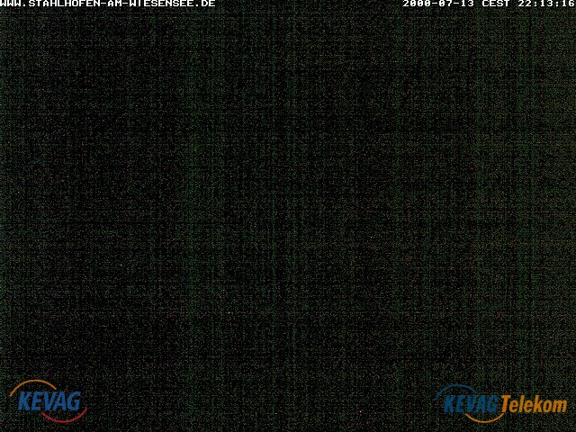 Live-Bild vom Wiesensee
