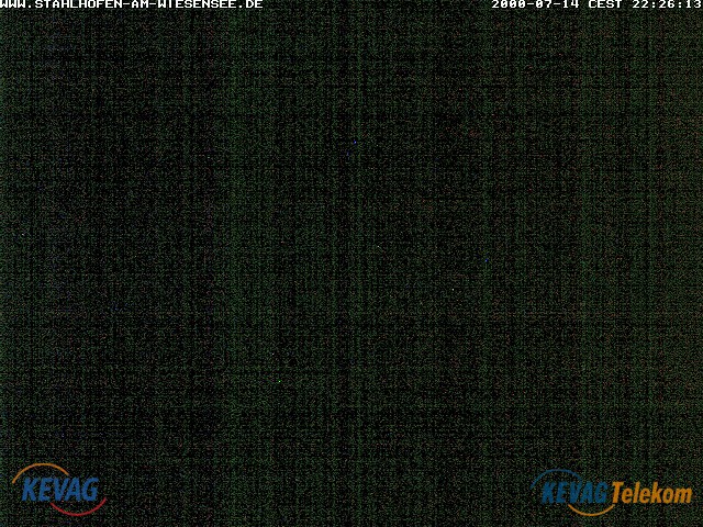 Live-Bild vom Wiesensee
