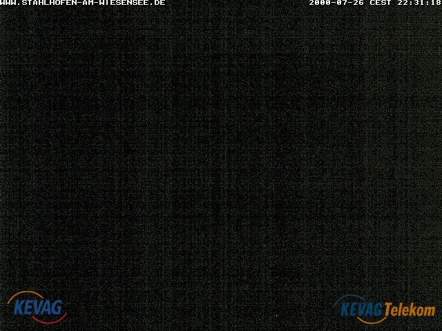 Live-Bild vom Wiesensee