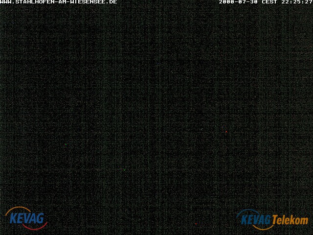 Live-Bild vom Wiesensee