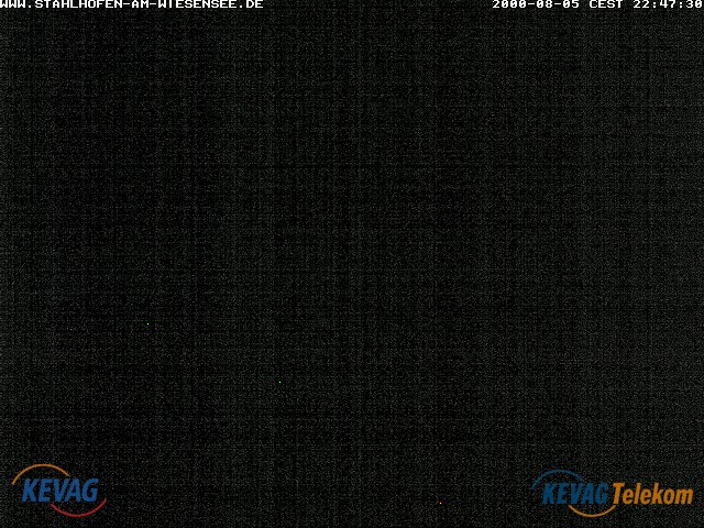 Live-Bild vom Wiesensee